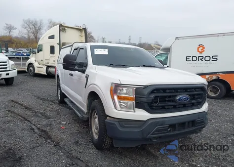 2021 Ford F-150 Xl из США, поврежденный, VIN 1FTEX1EP6MKD91517